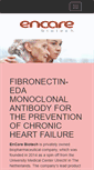 Mobile Screenshot of encarebiotech.com